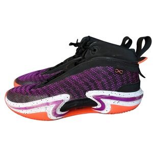 Nike Air Jordan ThirtySix 36 First Light Basketball Shoes Purple Orange Mens‎ 8